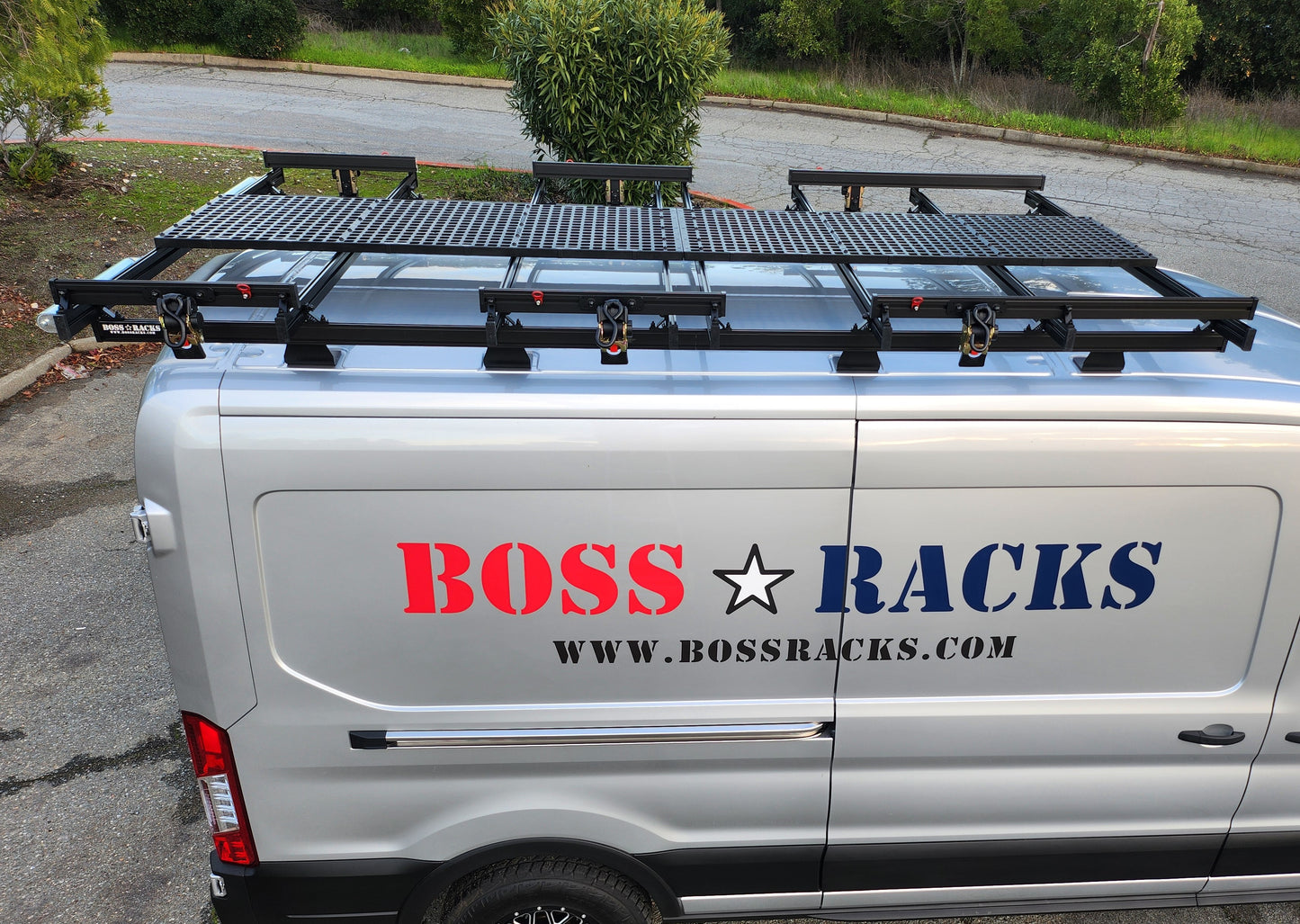 THE BOSSMAN - Ultimate Contractor's Rack - 10' Long