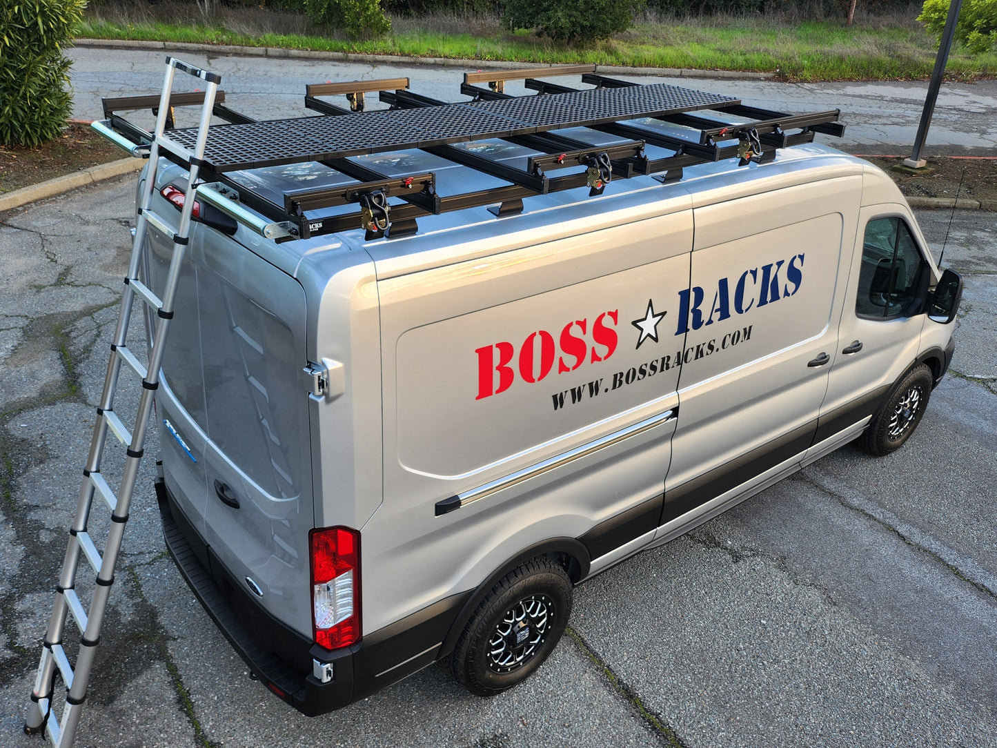 THE BOSSMAN - Ultimate Contractor's Rack - 10' Long