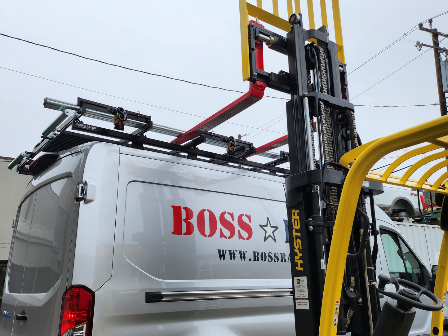 THE BOSSMAN - Ultimate Contractor's Rack - 10' Long