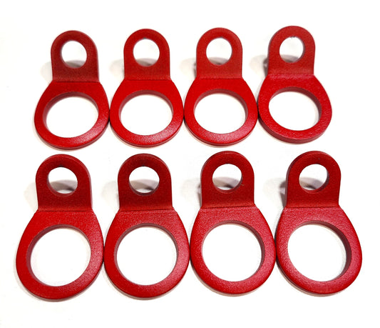 Red Tie-Down Anchors, 8-Pack